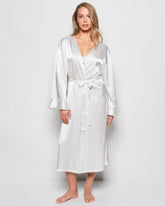 La Senza Satin Mid Length Robe